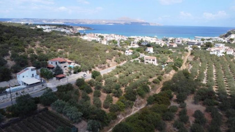 Almyrida Kreta, Almyrida: Schönes Grundstück mit Baugenehmigung zu verkaufen Grundstück kaufen